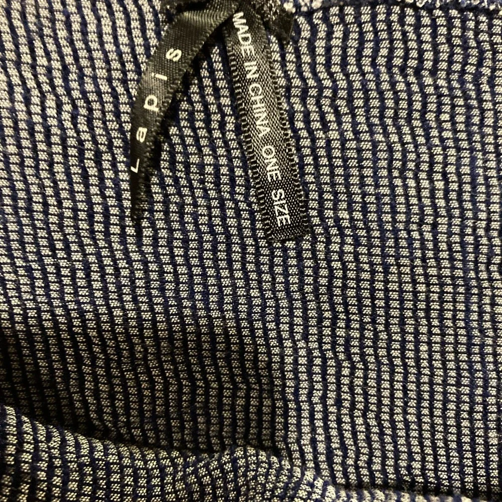 NWT Lapis Navy & White Tube Top Dress - Picture 9 of 10